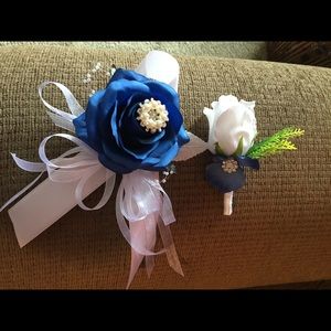 Corsages & boutonnière combo